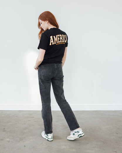 AMERICA T-Shirt [Gold/Black]