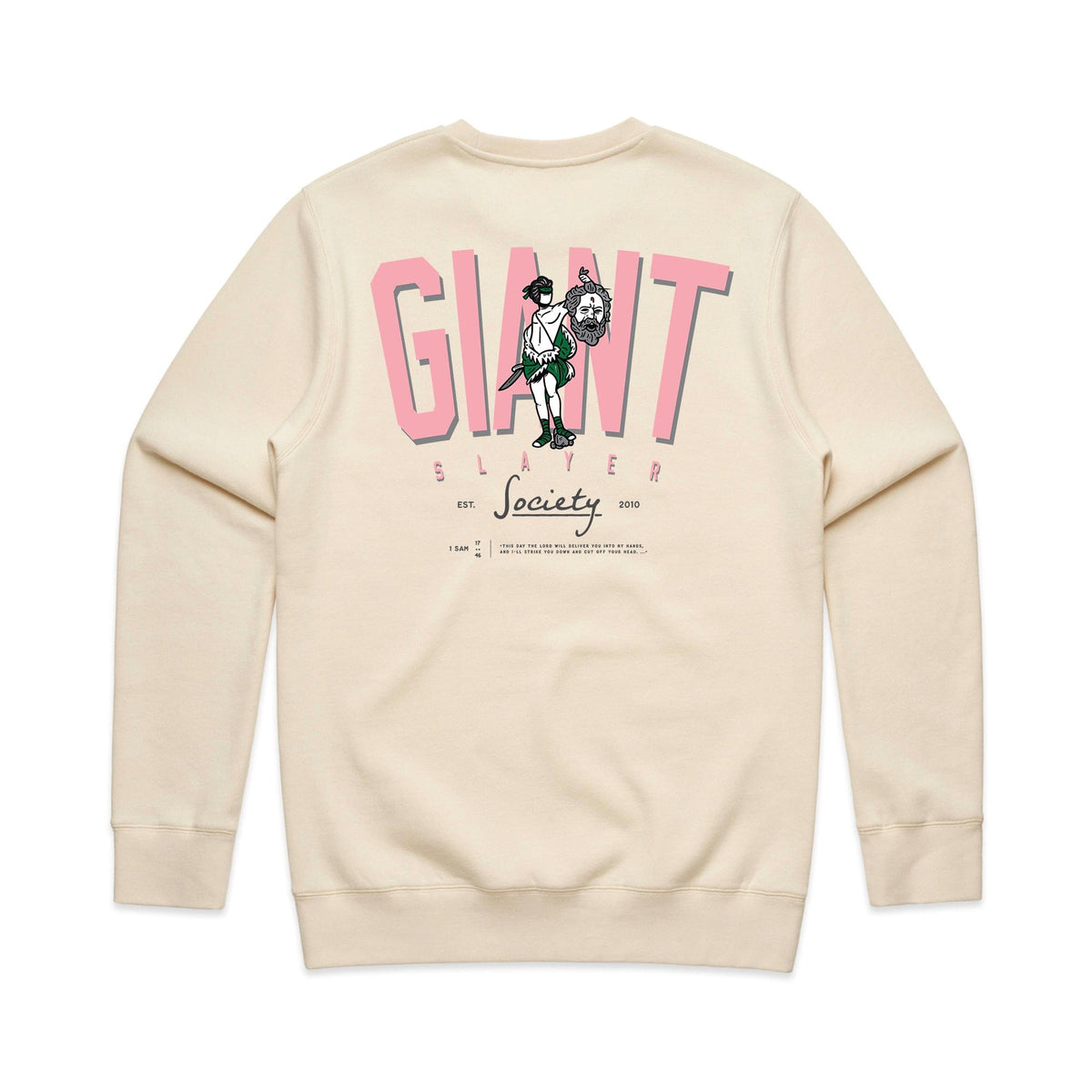 GIANT SLAYER SOCIETY Sweatshirt (Sand)