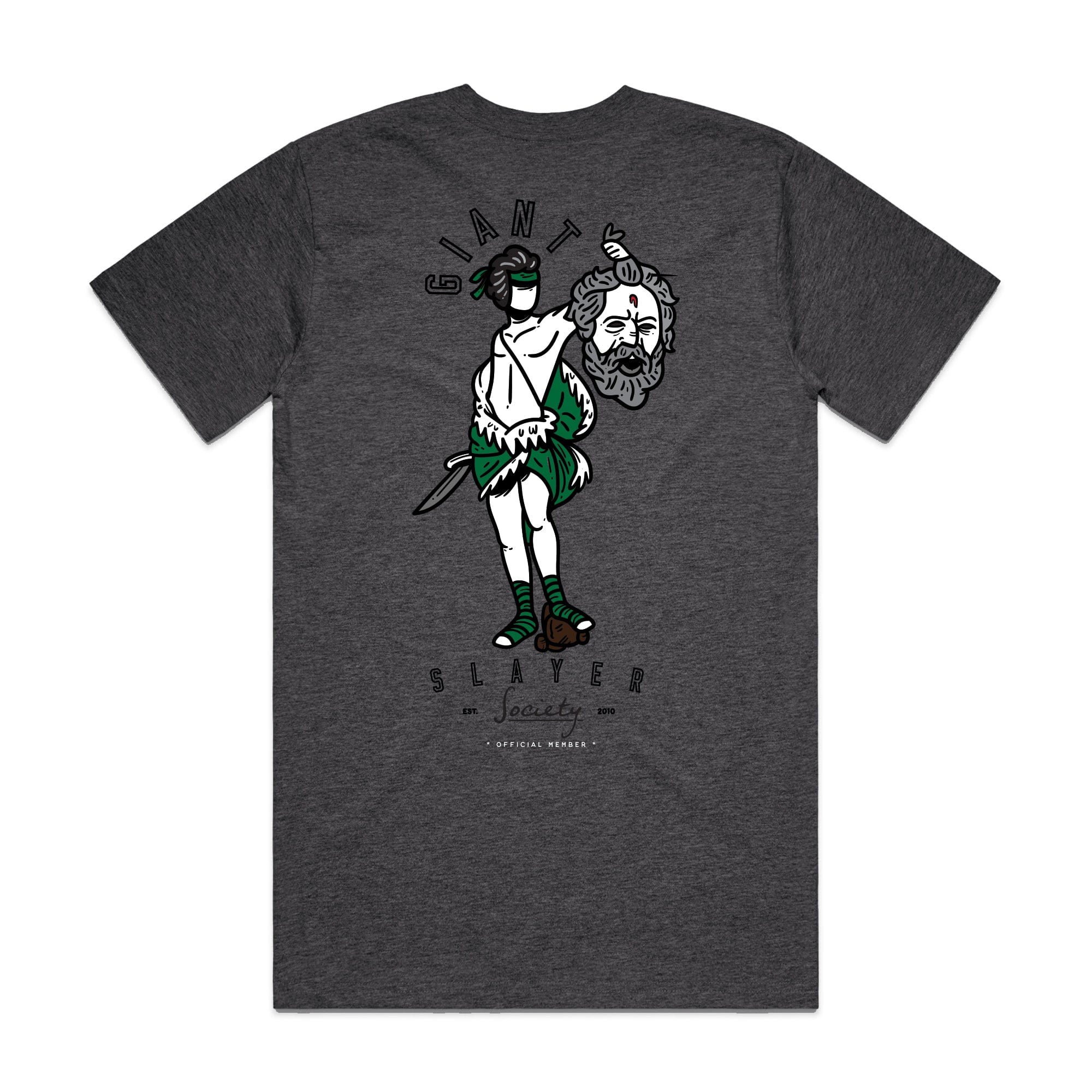 GIANT SLAYER T-Shirt [Heather Charcoal]