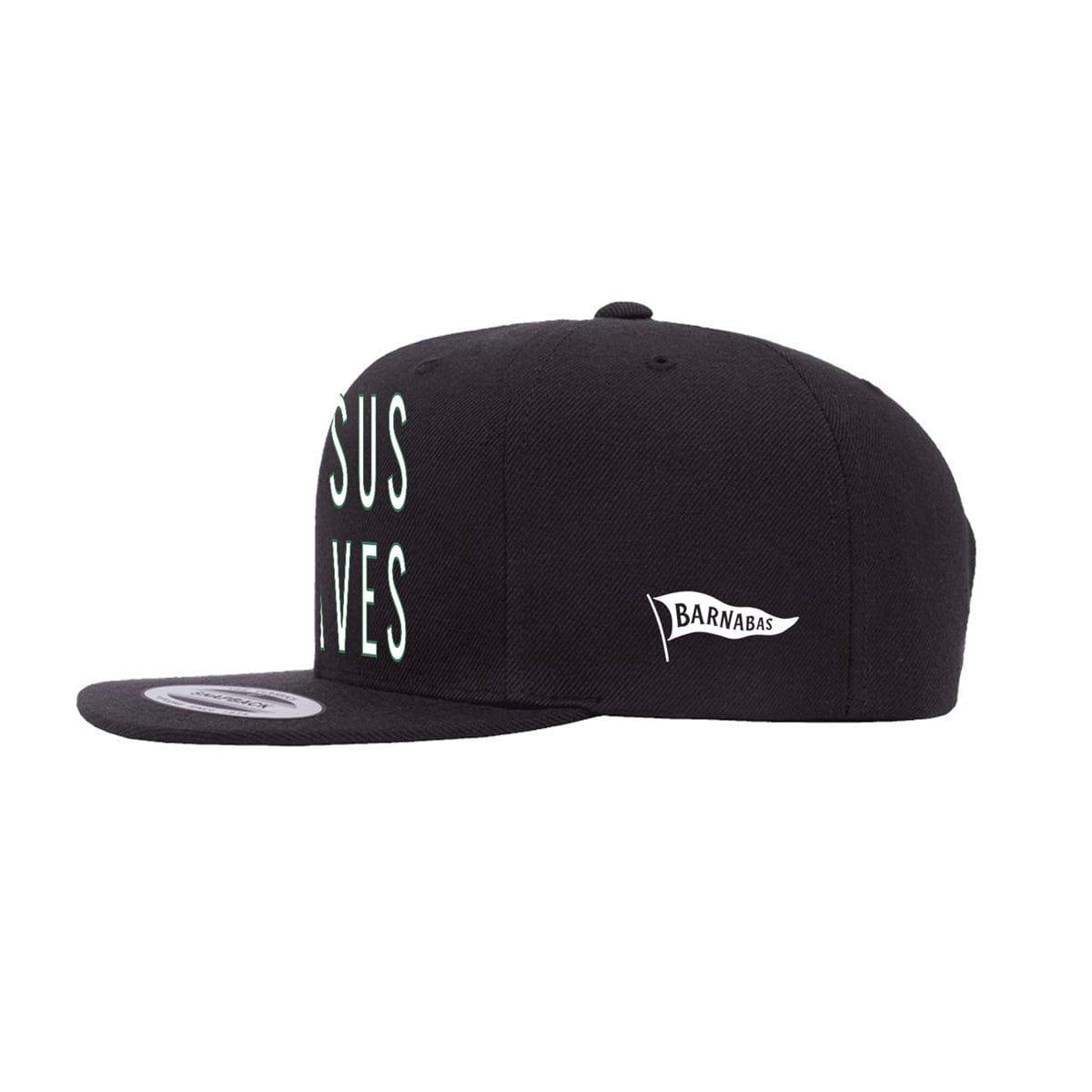 Jesus Saves 3D Embroidered<br>Flatbill Hat