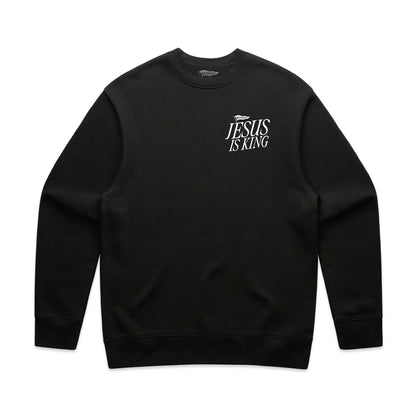 JESUS IS KING Sweatshirt [Black]