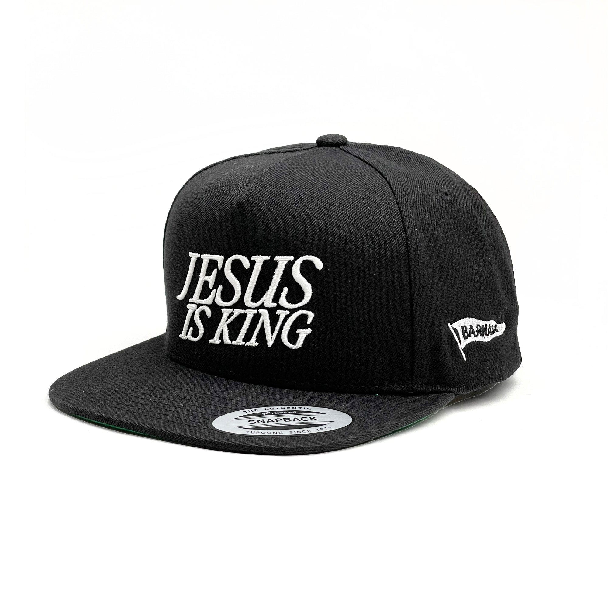 JESUS IS KING 3D Embroidered Flatbill Hat