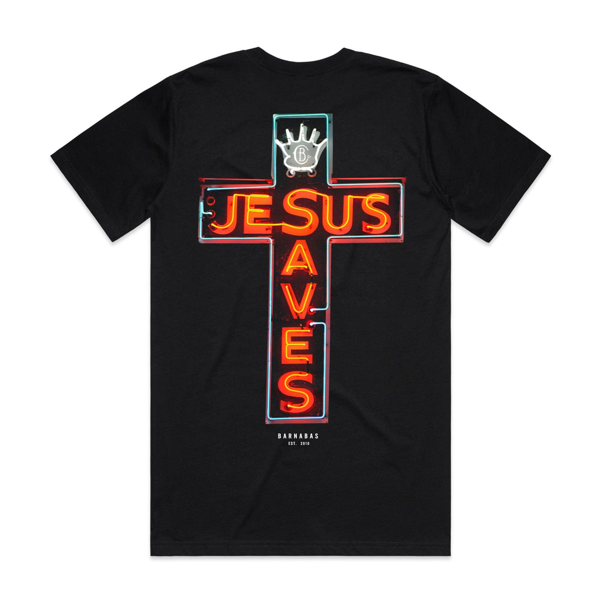 JESUS SAVES Classic Cotton Tee