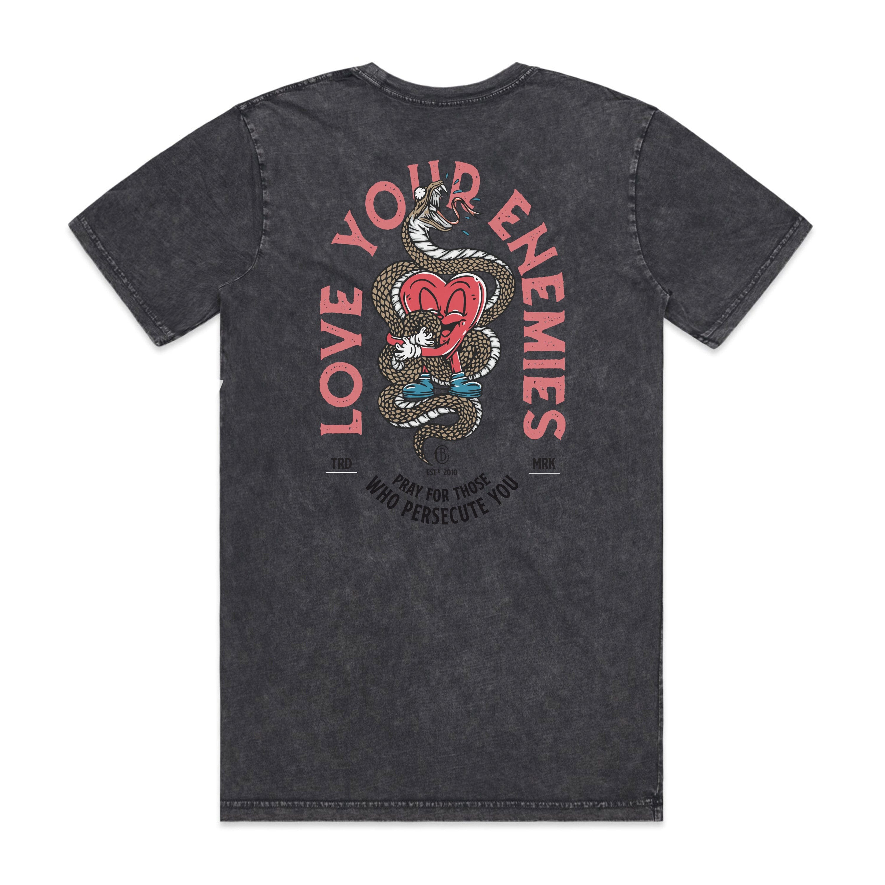 LOVE YOUR ENEMIES Vintage Wash T-Shirt