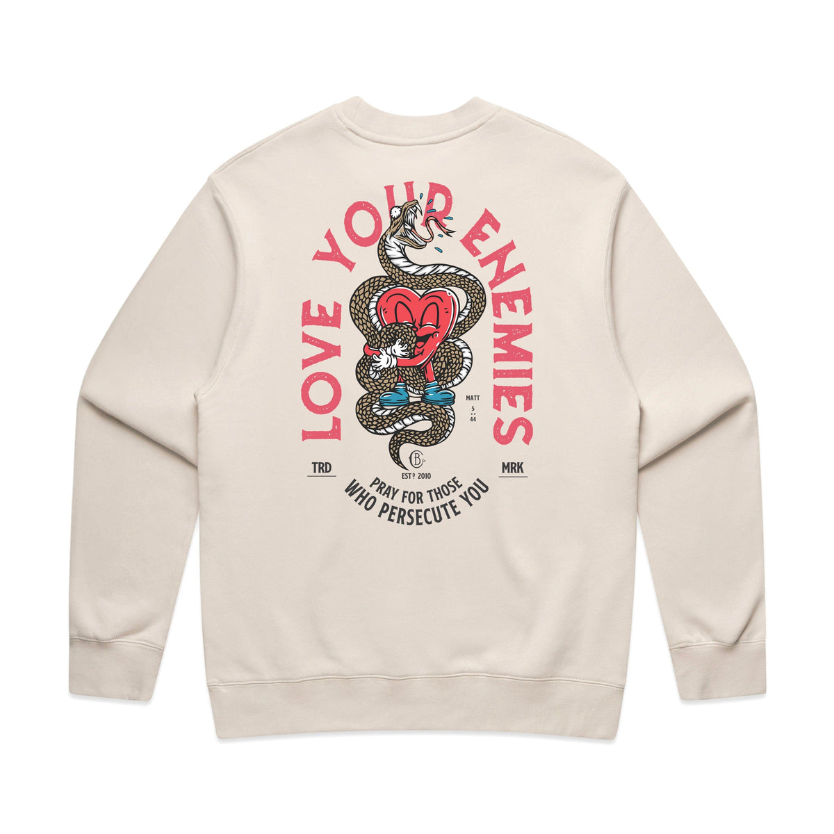 LOVE YOUR ENEMIES Crew Sweatshirt