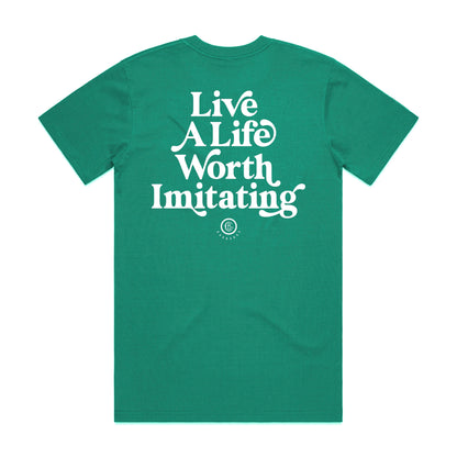 TAGLINE Garment Dyed Pocket T-Shirt