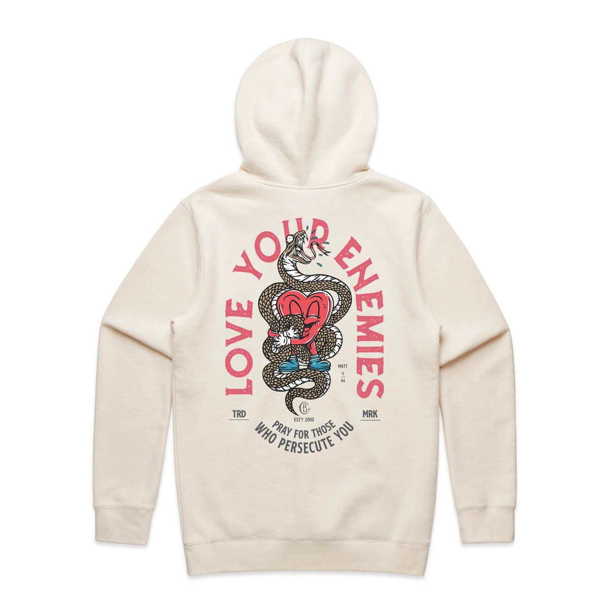 LOVE YOUR ENEMIES&lt;br&gt;Hooded Sweatshirt