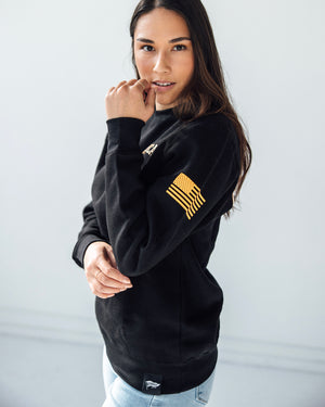 AMERICA Unisex Crew Sweatshirt [black]