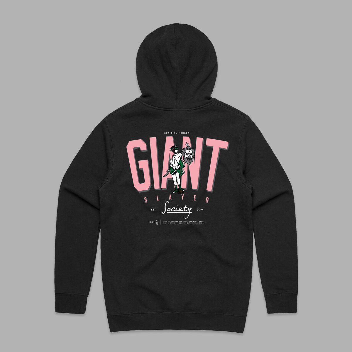 GIANT SLAYER SOCIETY Hooded Sweatshirt [Black]