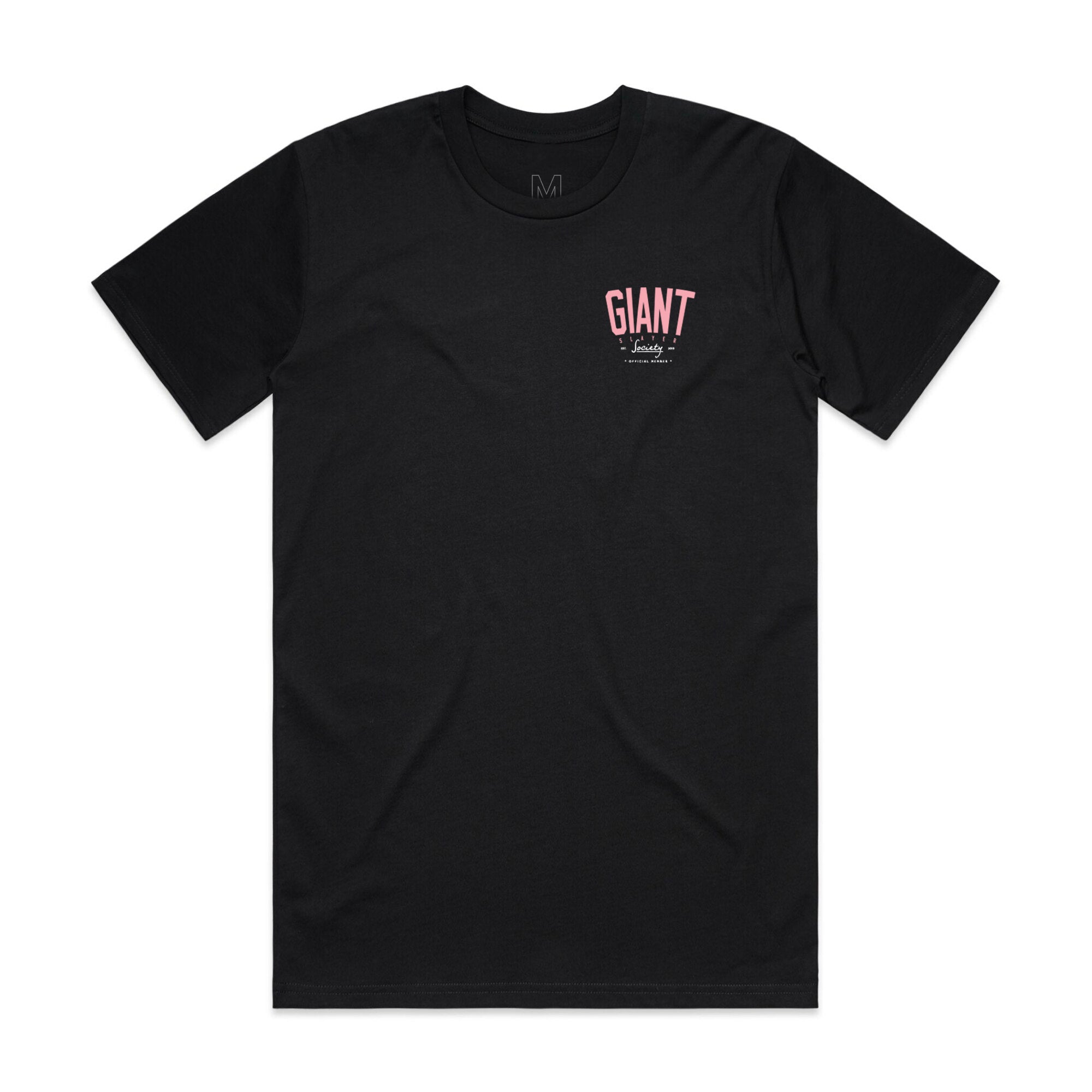 GIANT SLAYER SOCIETY<br>Classic Cotton Tee [Black]