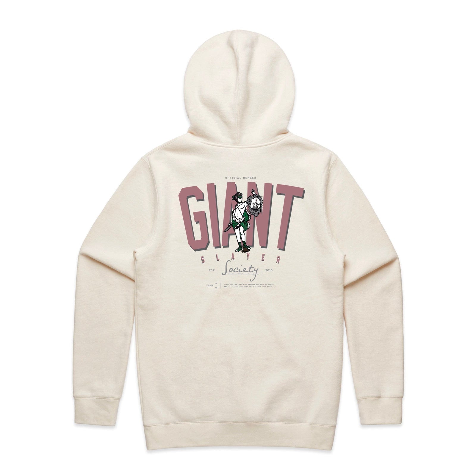 GIANT SLAYER SOCIETY<br>Hooded Sweatshirt [Cream]