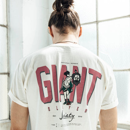 GIANT SLAYER SOCIETY T-Shirt [Bone]