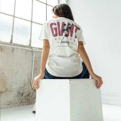 GIANT SLAYER SOCIETY T-Shirt [Bone]