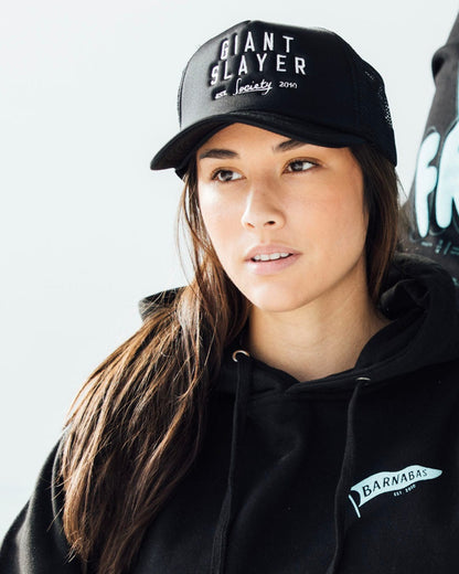 GIANT SLAYER SOCIETY Trucker Hat [Black]