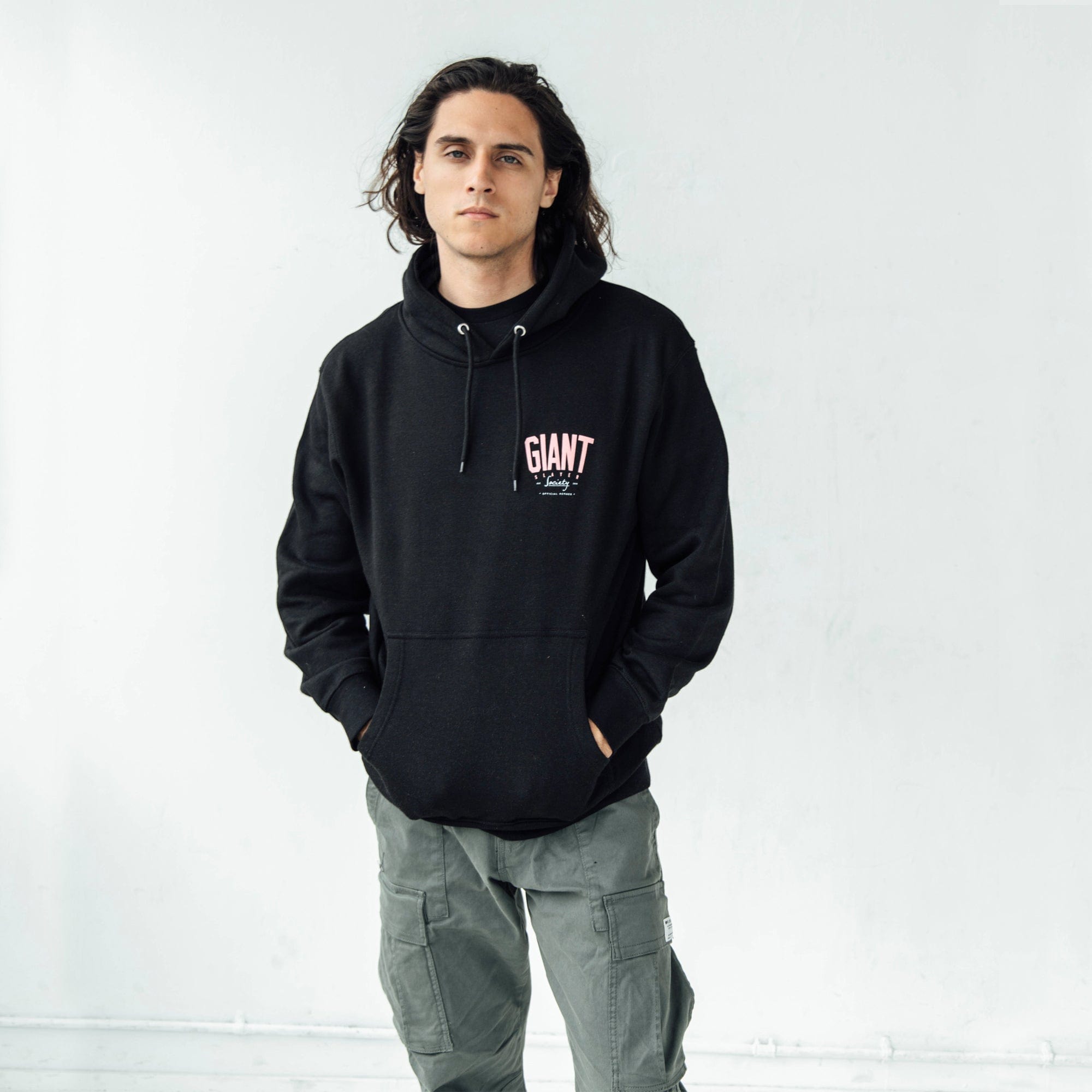 GIANT SLAYER SOCIETY Hooded Sweatshirt [Black]