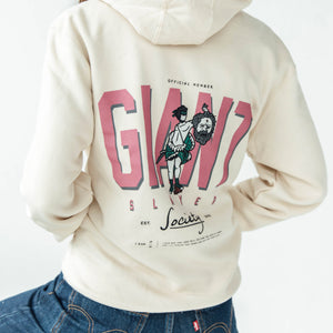 GIANT SLAYER SOCIETY<br>Hooded Sweatshirt [Cream]
