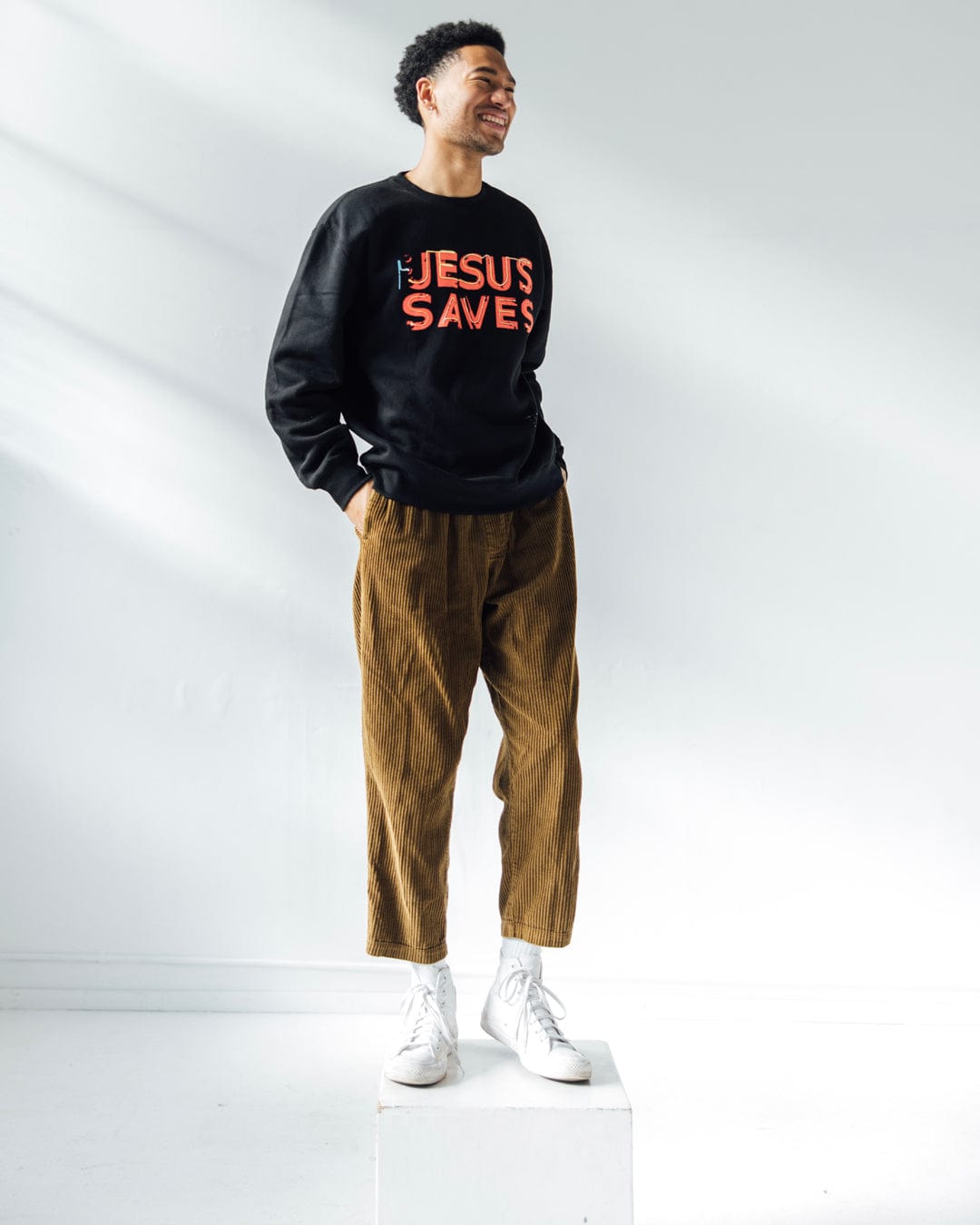 JESUS SAVES 2.0 Crew Sweatshirt