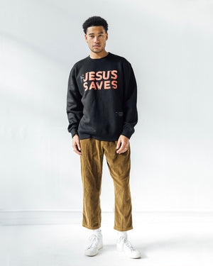 JESUS SAVES 2.0<br>Crew Sweatshirt
