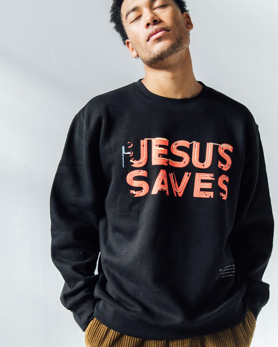 JESUS SAVES 2.0 Crew Sweatshirt