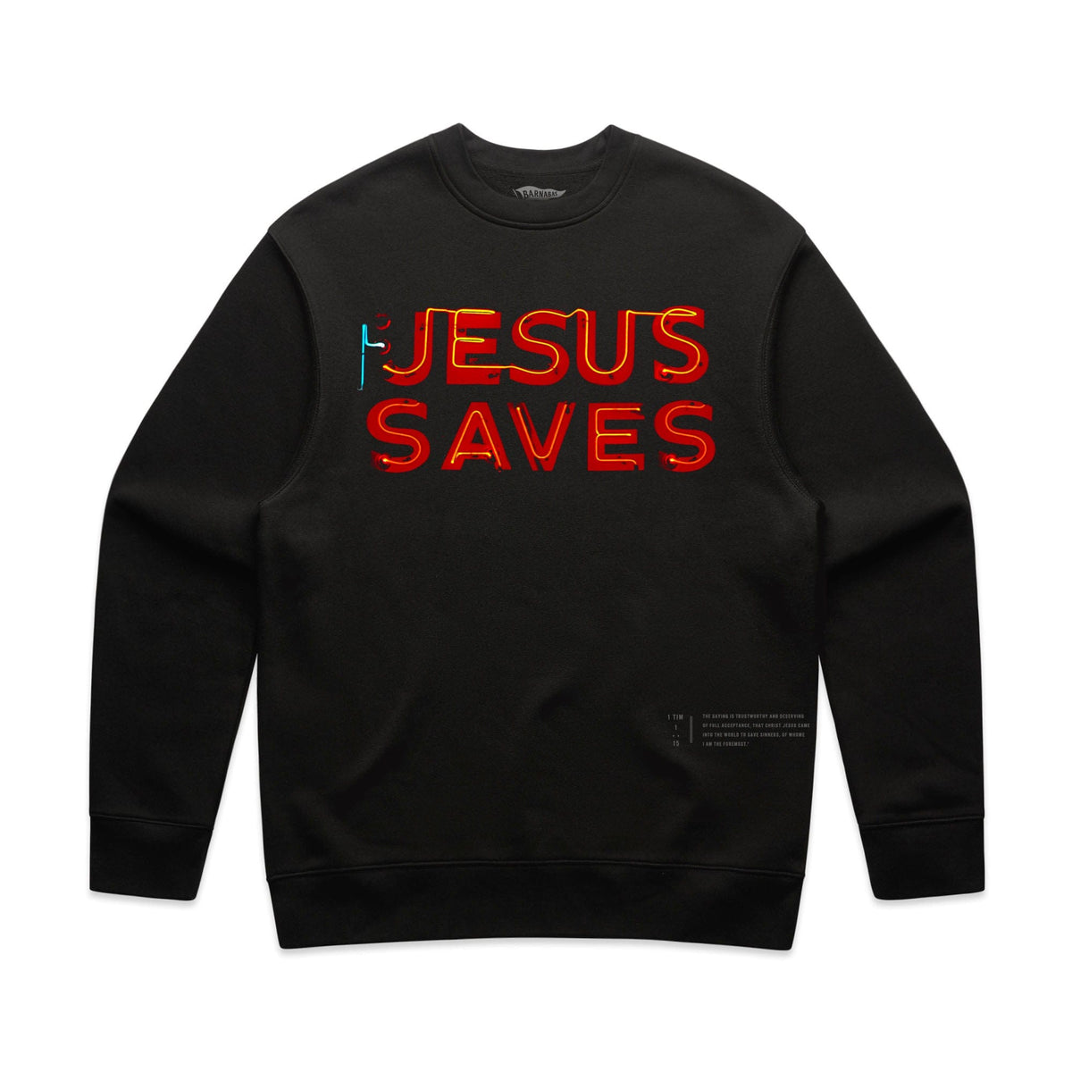 JESUS SAVES 2.0 Crew Sweatshirt