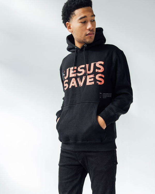 Jesus deals saves hoodie