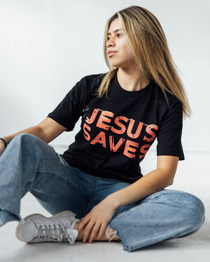 JESUS SAVES 2.0<br>Classic Cotton Tee