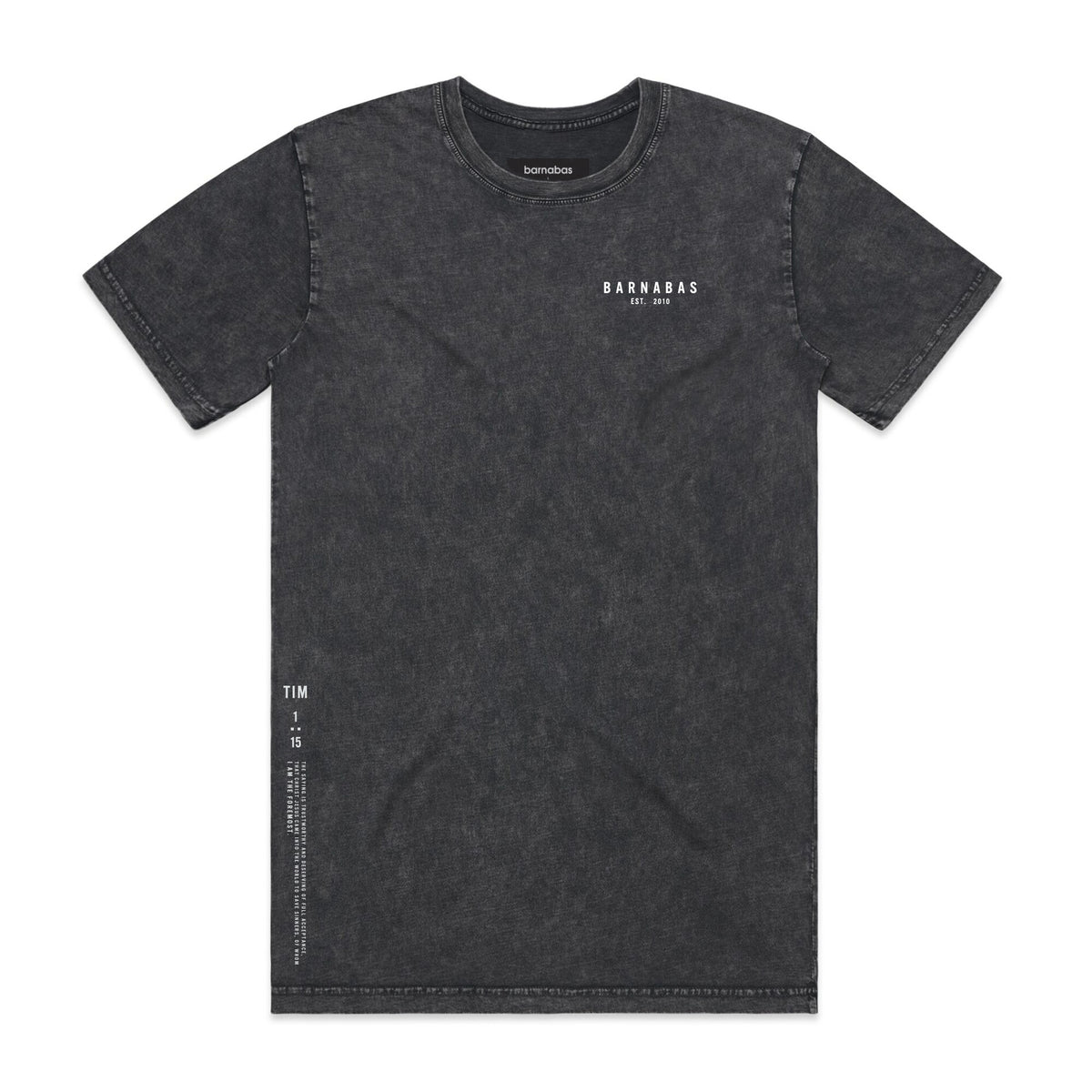 Mineral Wash Monogram Tee - Search and Rescue Denim Co.